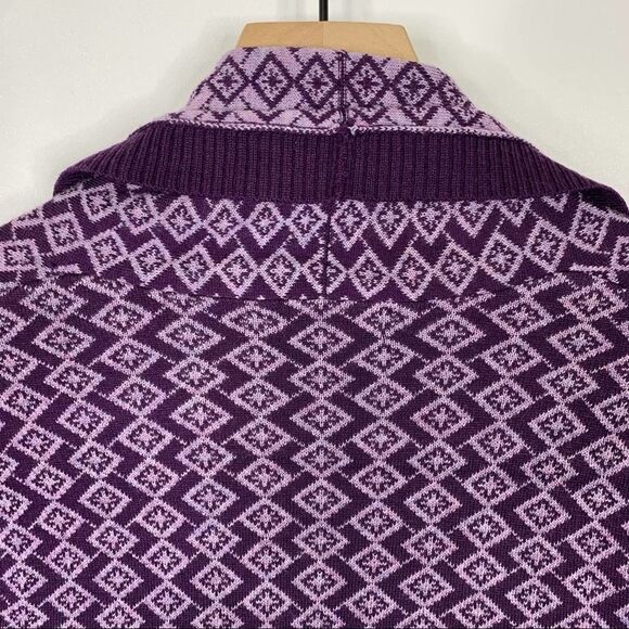Neve NWT Lisa Cardigan Purple Merino Blend Small - Picture 8 of 11